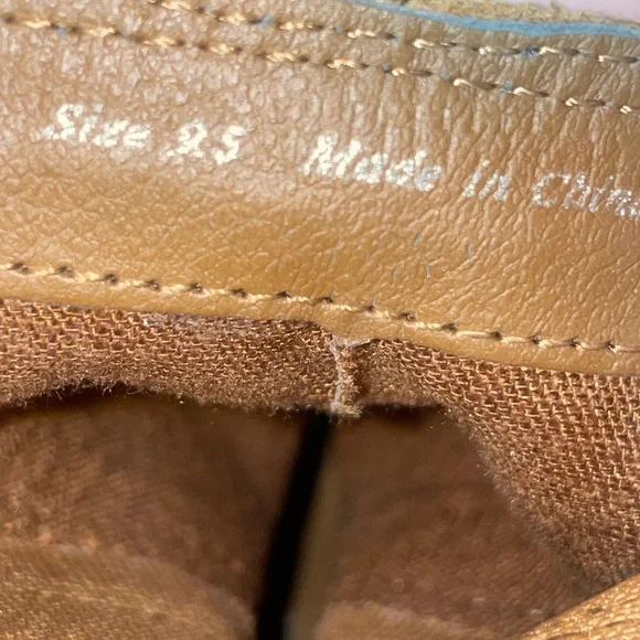 Dolce Vida Caramel Suede Booties - Picture 4 of 8